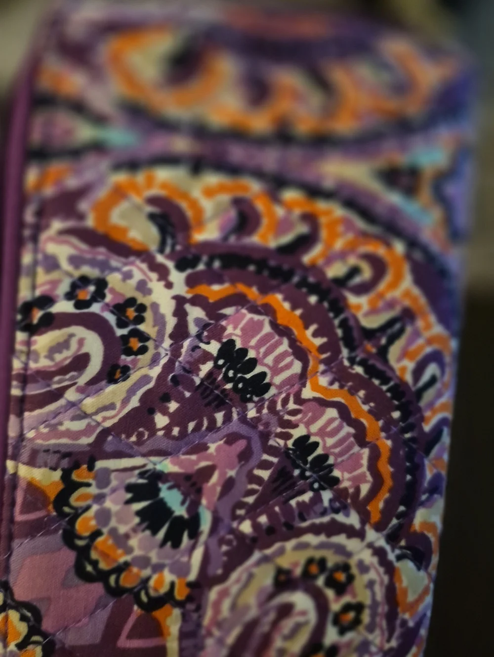 NWOT Vera Bradley RFID Secure Retired   Dream Tapestry  Geogia Quilted Wallet - Picture 6 of 9